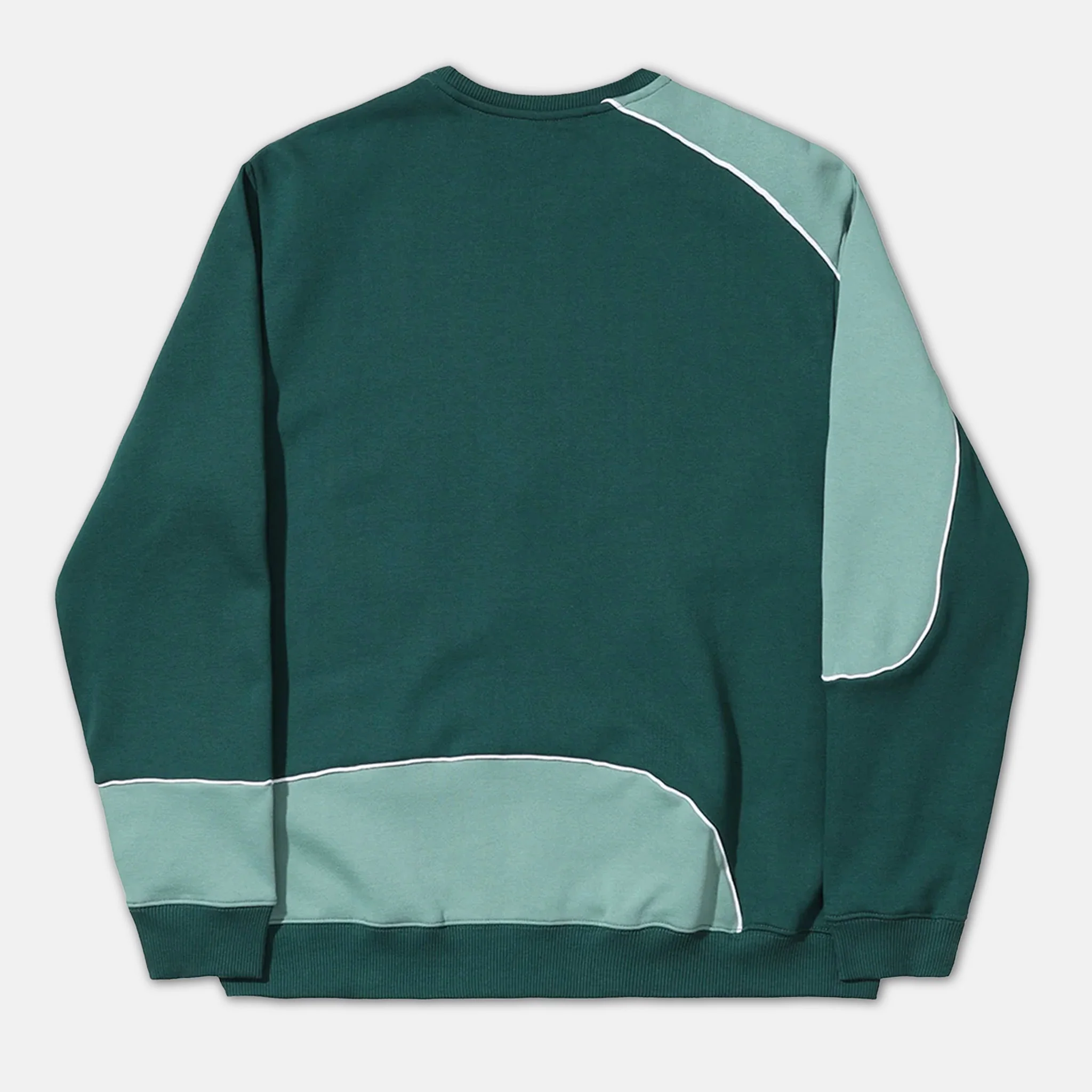 Helas - Round Crewneck Sweatshirt - Petrol Blue - Image 2