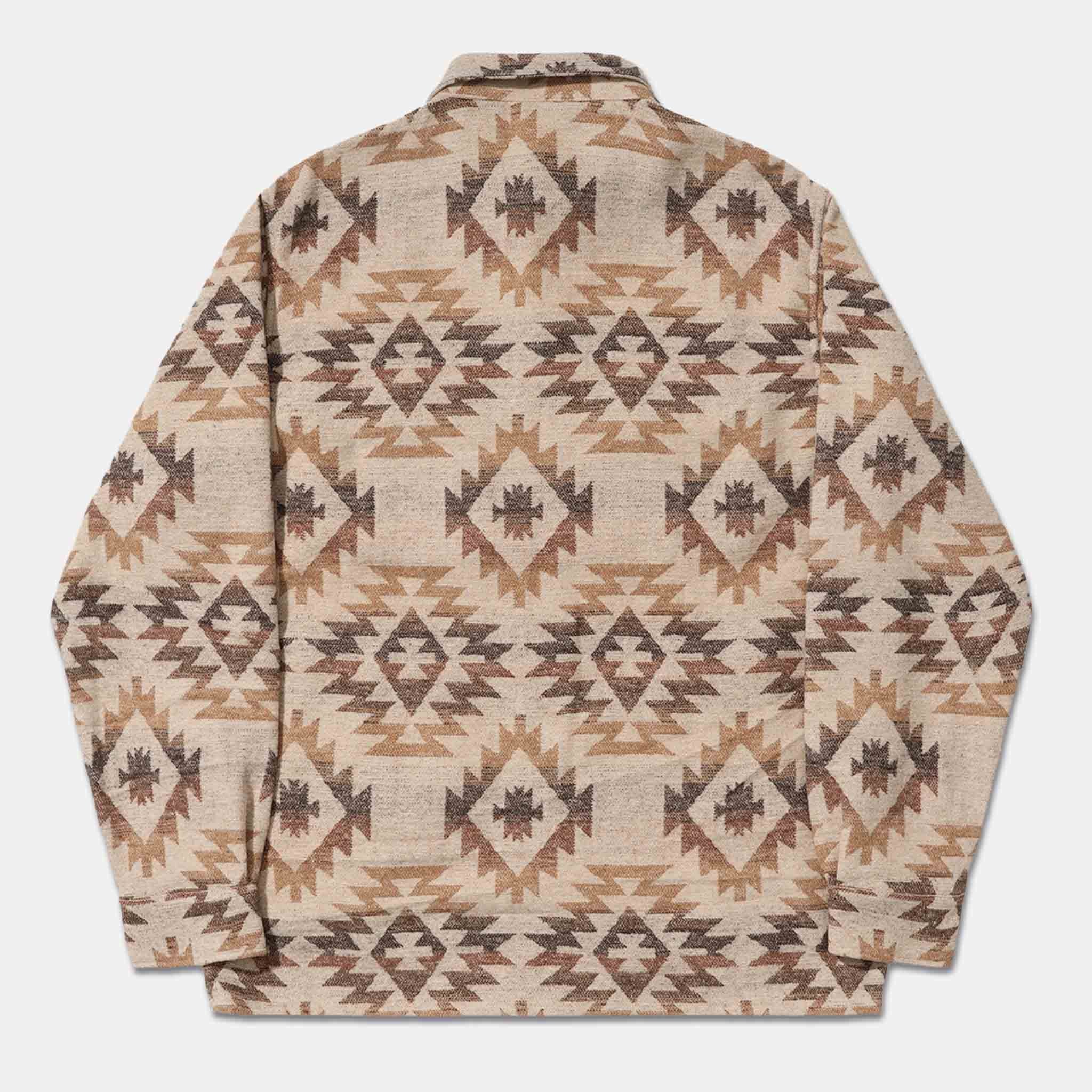 Helas -Tipi Longsleeve Overshirt - Beige - Image 2