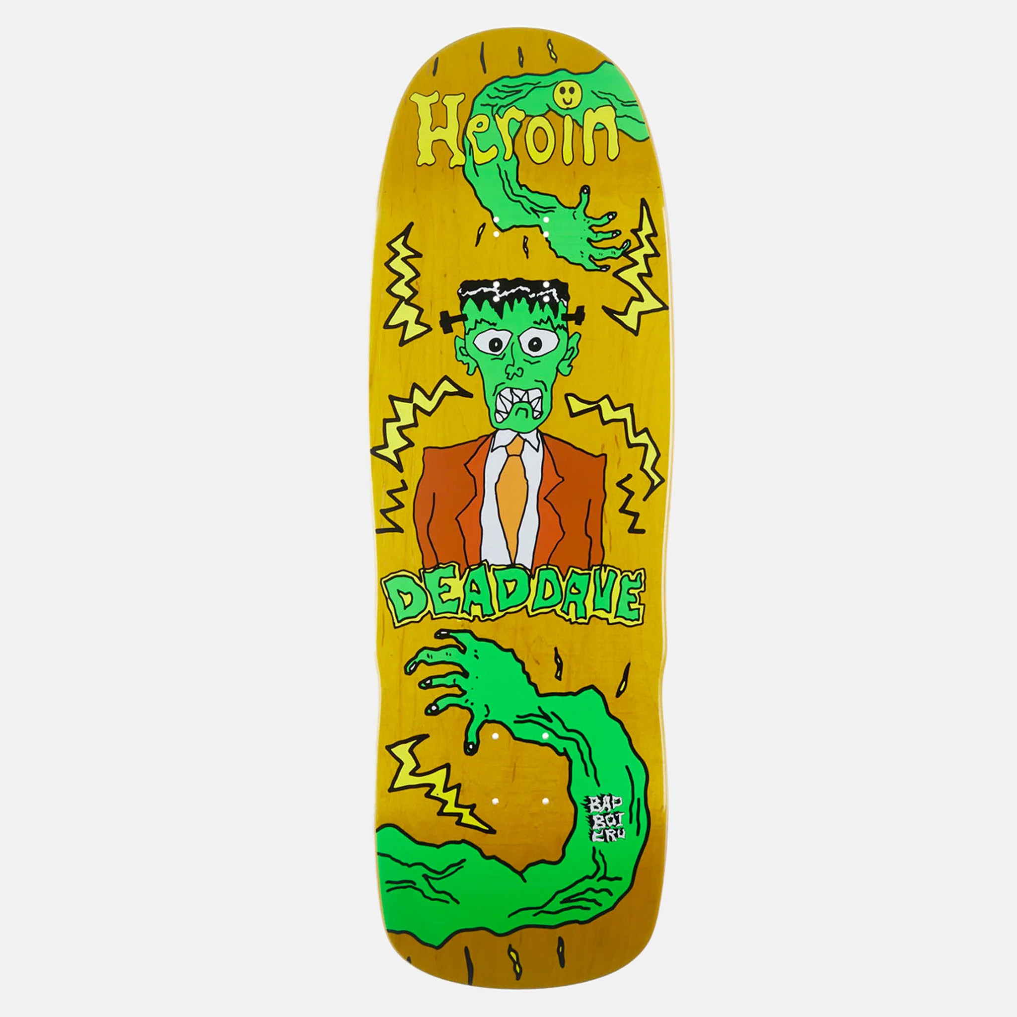 Heroin Skateboards - 10.0" Dead Dave Toon Skateboard Deck