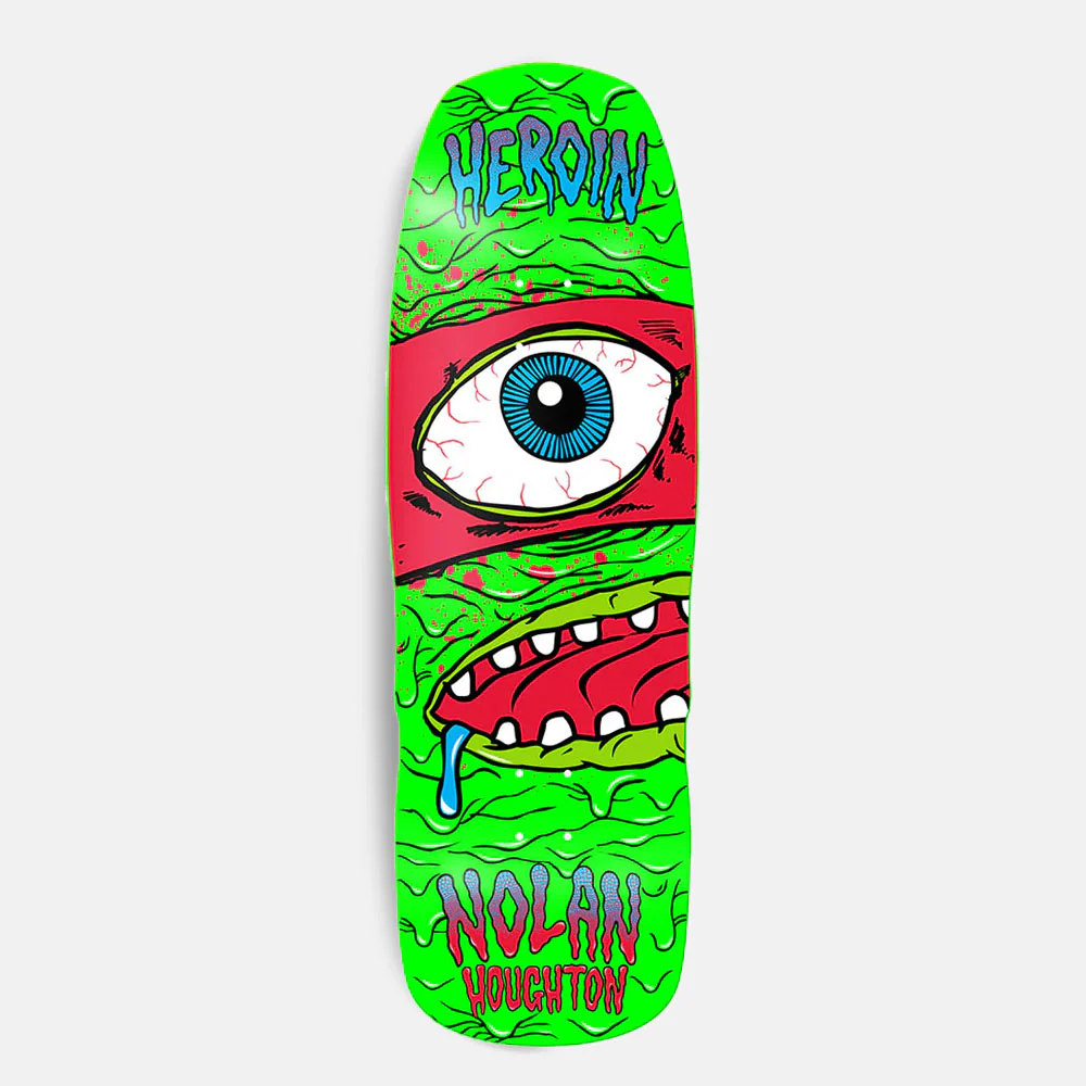 Heroin Skateboards - 10.1" Nolan Houghton Mutation Skateboard Deck