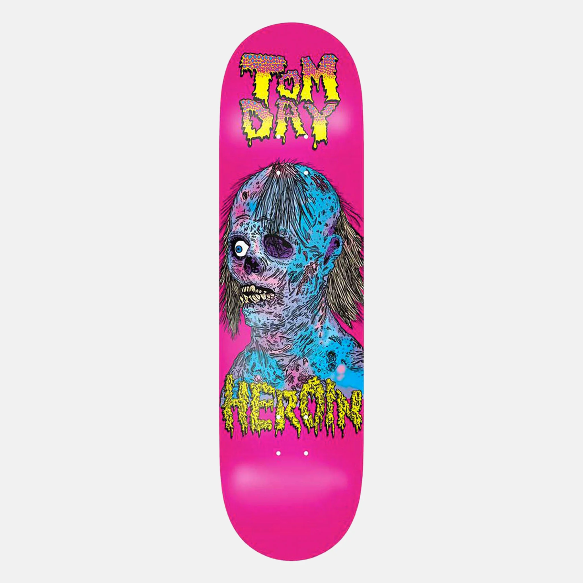 Heroin Skateboards - 8.75" Tom Day Face Melter Skateboard Deck