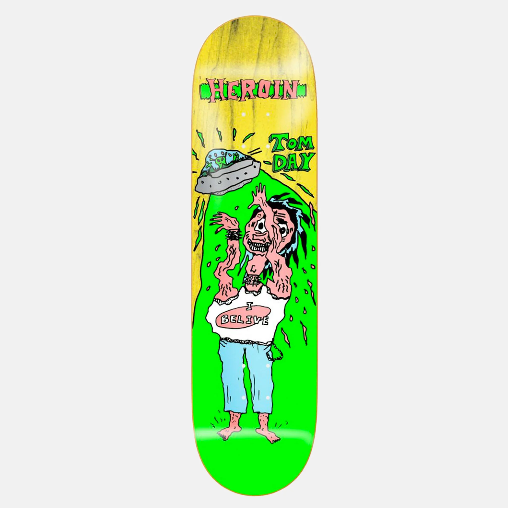 Heroin Skateboards - 8.75" Tom Day Toon Skateboard Deck