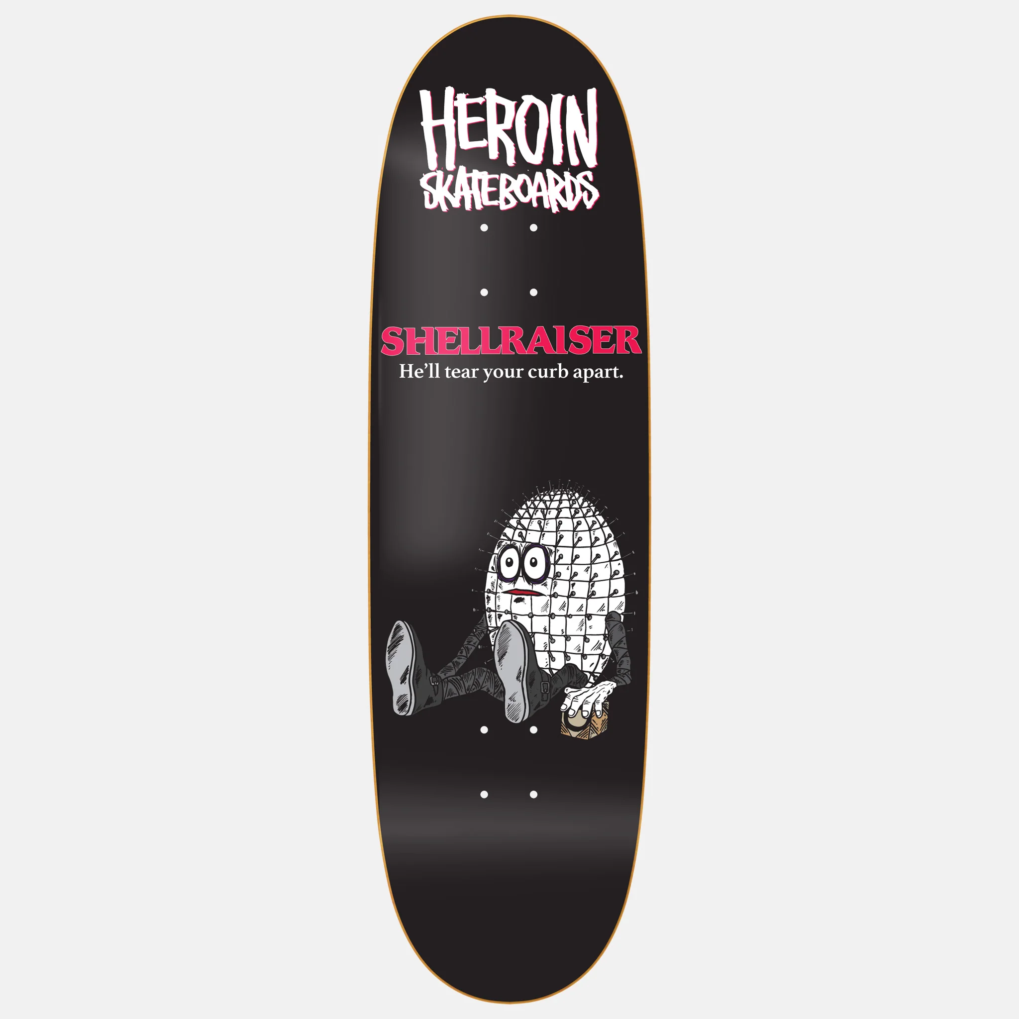 Heroin Skateboards - 9.4" Shellraiser Skateboard Deck