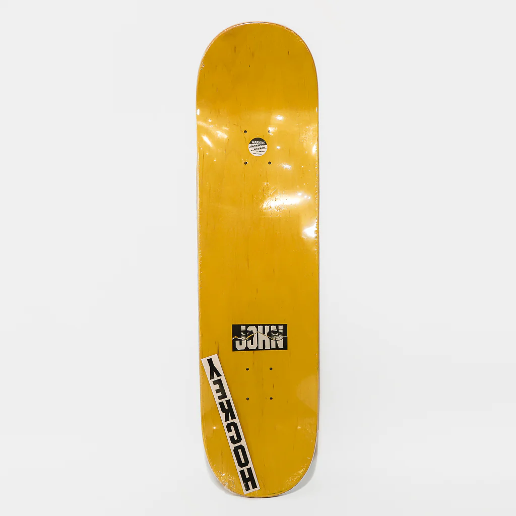 Hockey Skateboards - 8.25" John Fitzgerald Happy To Be Here Skateboard Deck - Image 2