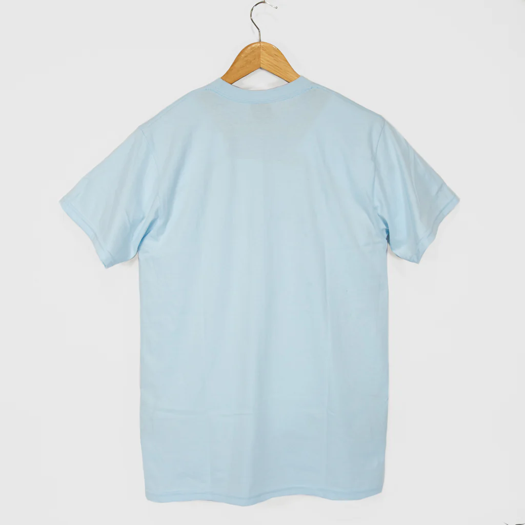 Hockey Skateboards - Broken T-Shirt - Light Blue - Image 3