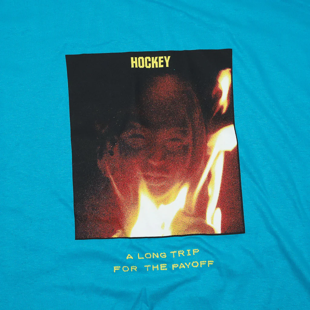 Hockey Skateboards - Long Trip T-Shirt - Marine Blue - Image 2
