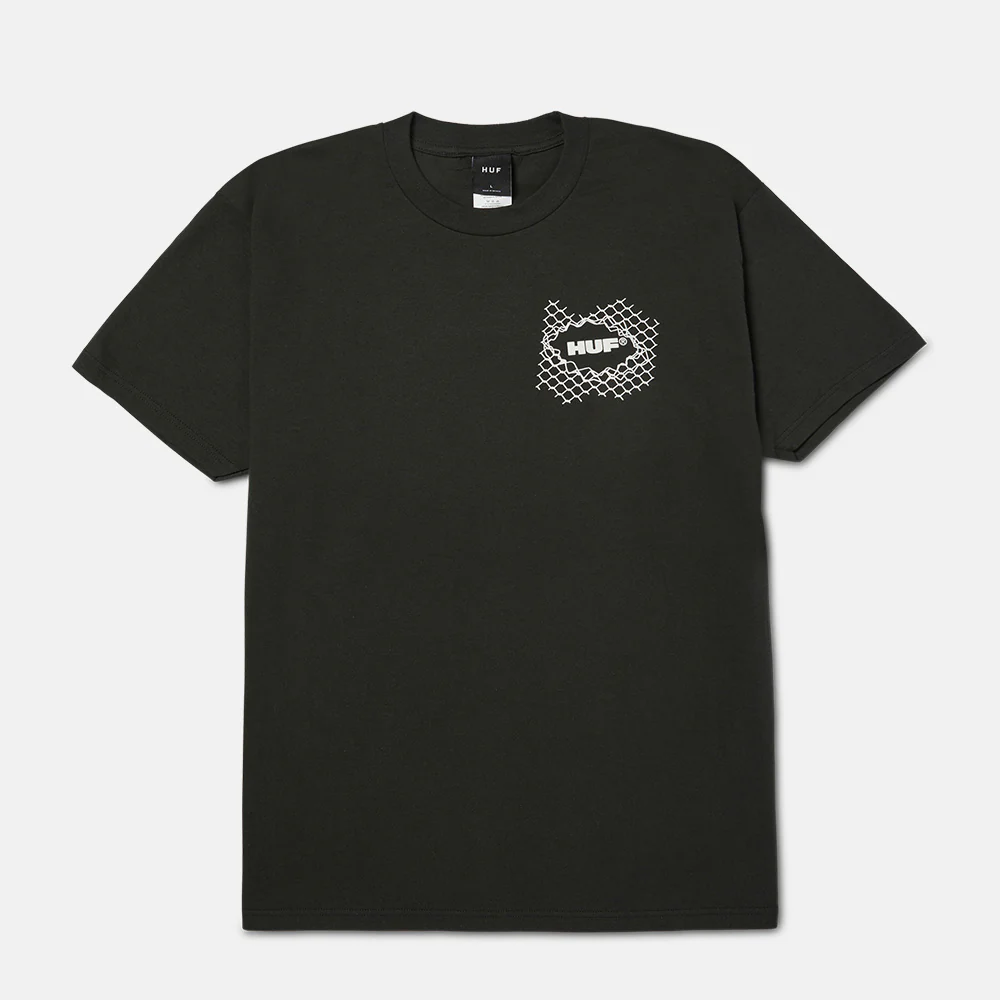 Huf - 4 The Dawgs T-Shirt - Vintage Black - Image 2