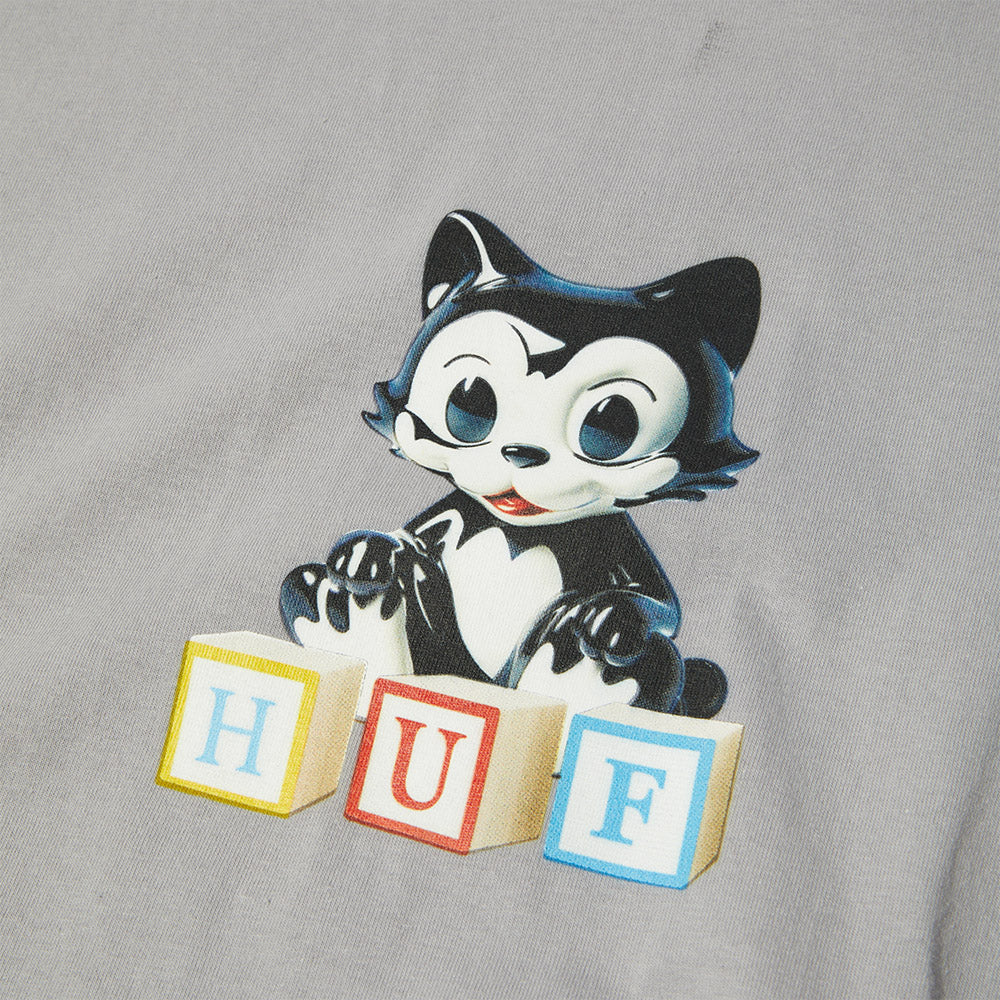 Huf - Blocks T-Shirt - Lilac Chalk - Image 2