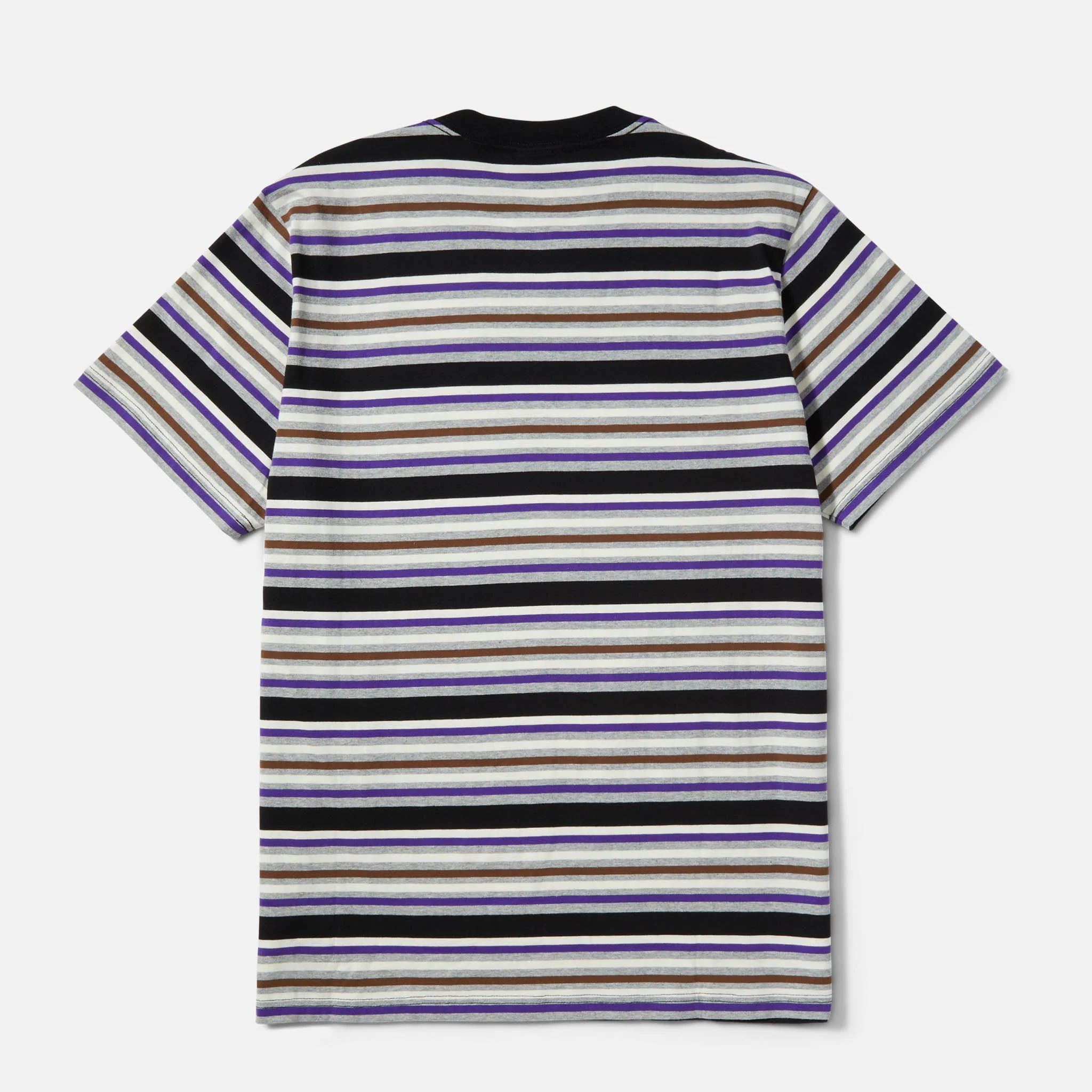 Huf - Cheshire Stripe Knit T-Shirt - Black / Multi - Image 2