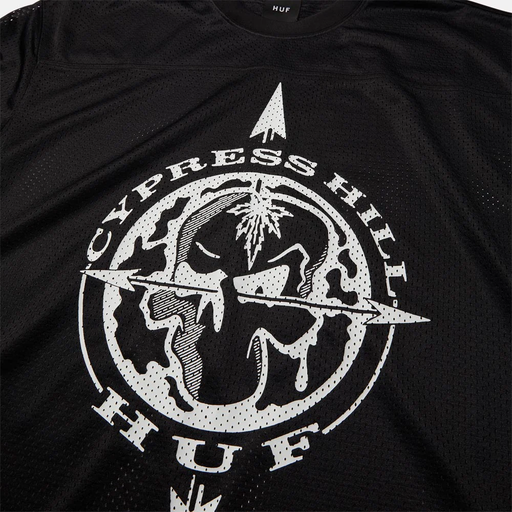 Huf - Cypress Hill Compass Jersey - Black - Image 3