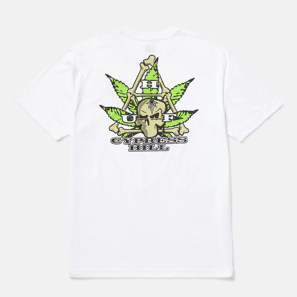 Huf - Cypress Hill Triangle T-Shirt - White