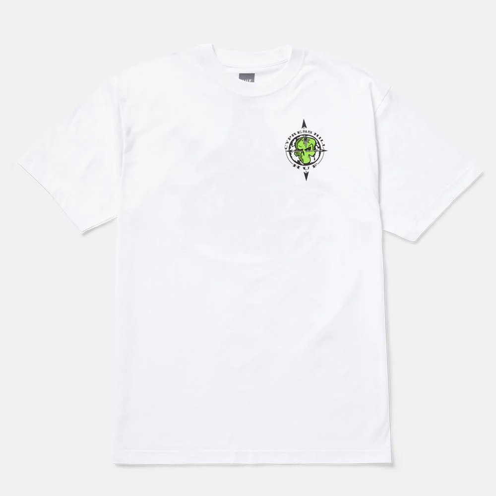 Huf - Cypress Hill Triangle T-Shirt - White - Image 2