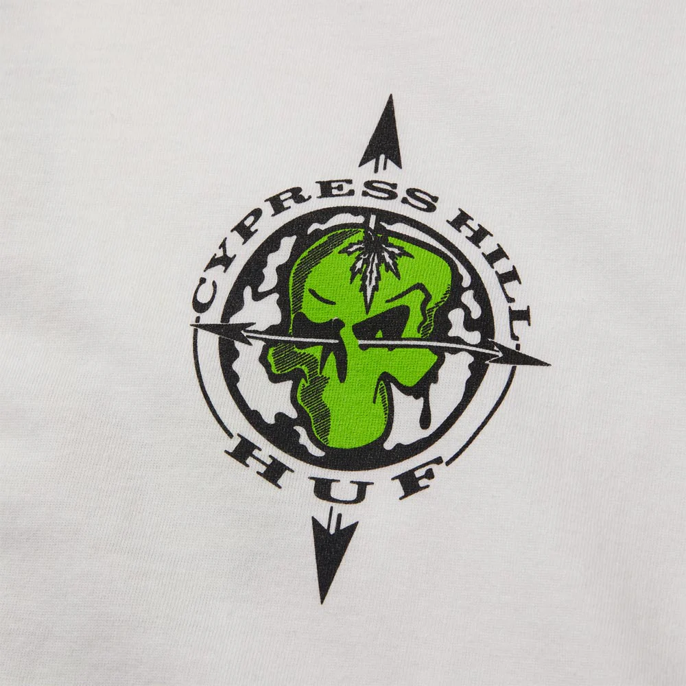 Huf - Cypress Hill Triangle T-Shirt - White - Image 4