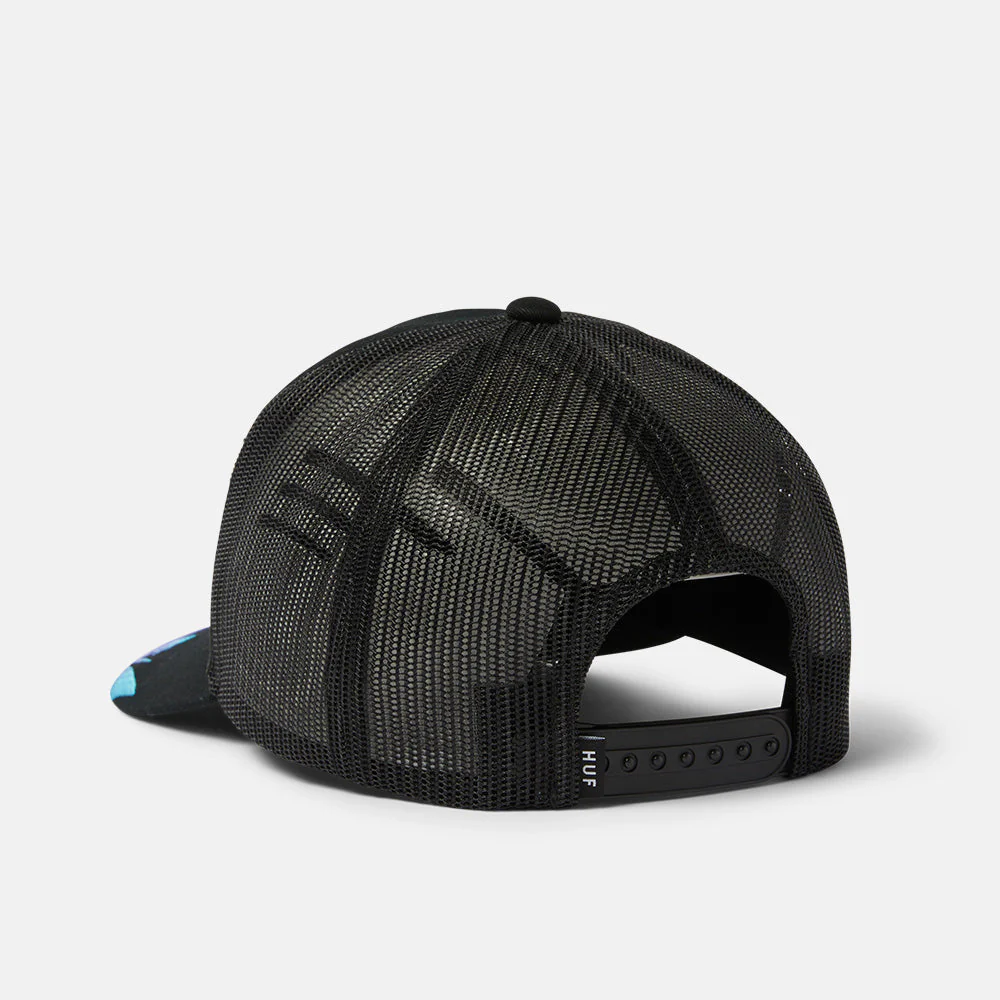 Huf - Exhaust Trucker Cap - Black - Image 3