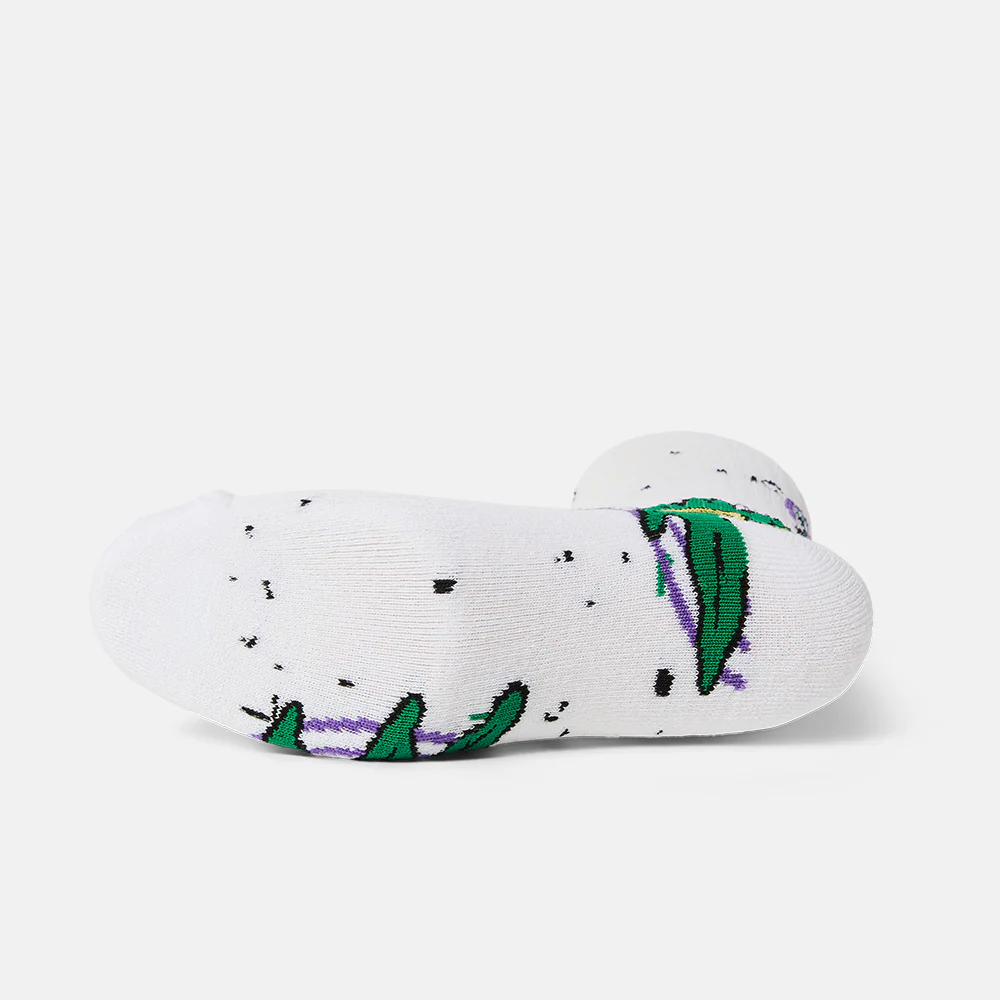 Huf - Green Buddy Hypnosis Socks - White - Image 2