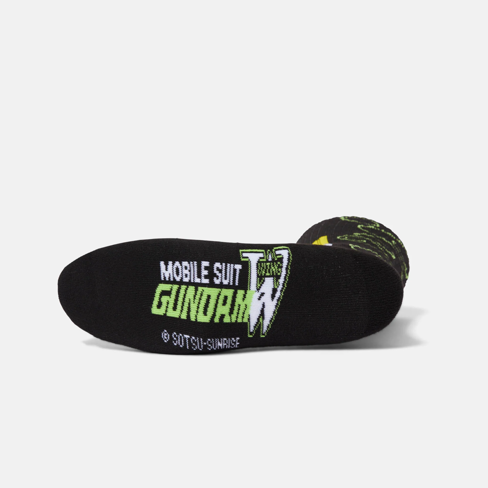 Huf - Gundam Wing Crew Socks - Black - Image 3