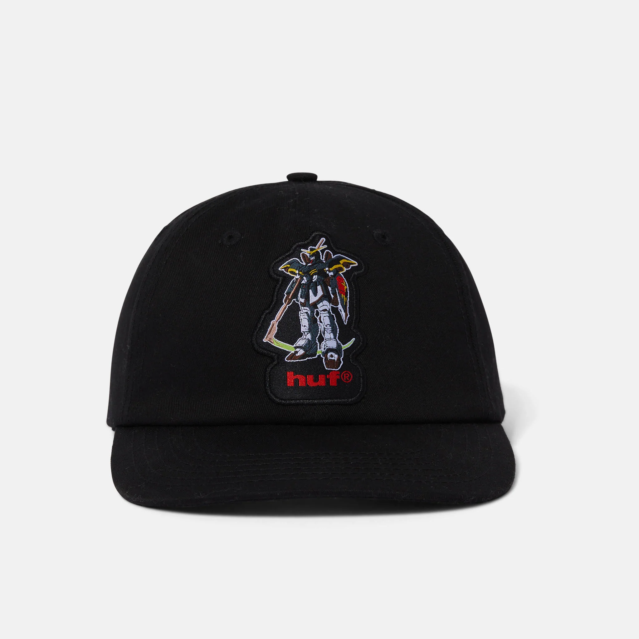 Huf - Gundam Wing Deathscythe Snapback Cap - Black - Image 2