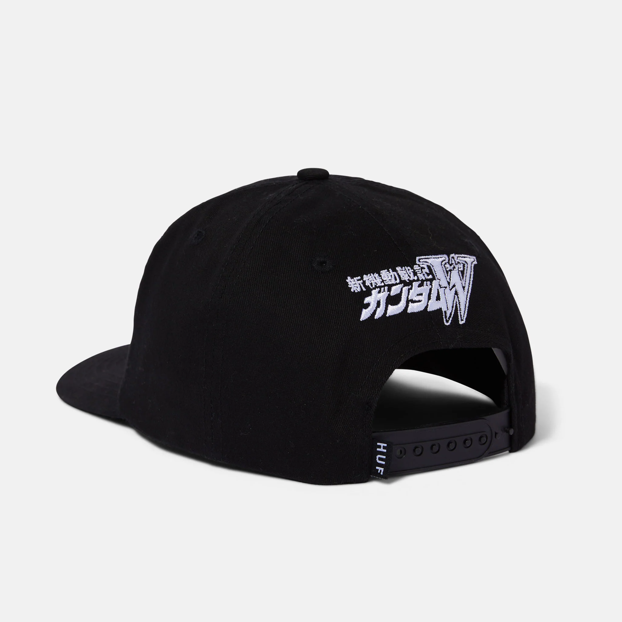 Huf - Gundam Wing Deathscythe Snapback Cap - Black - Image 3