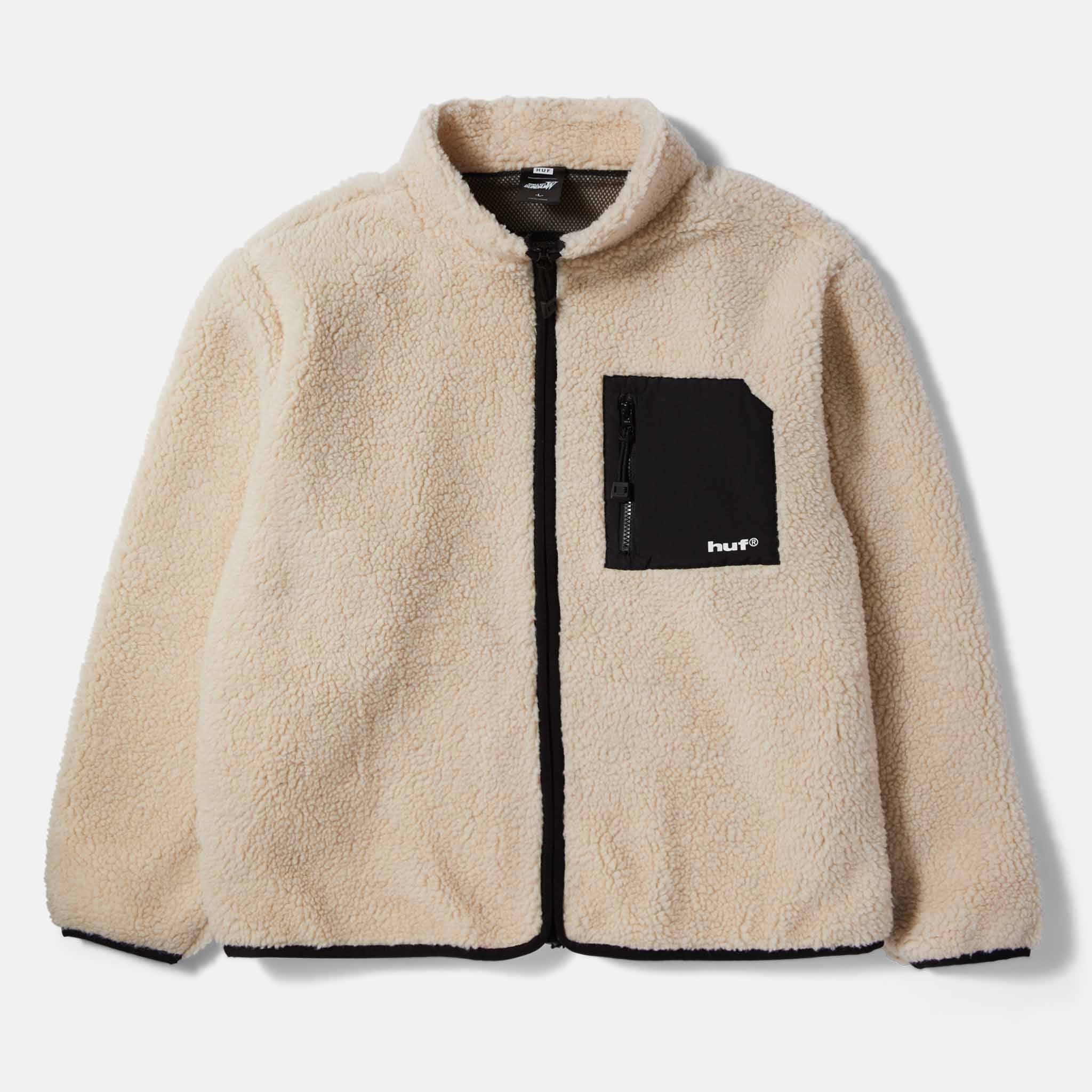 Huf - Gundam Wing Zero-One Sherpa Jacket - Natural - Image 2