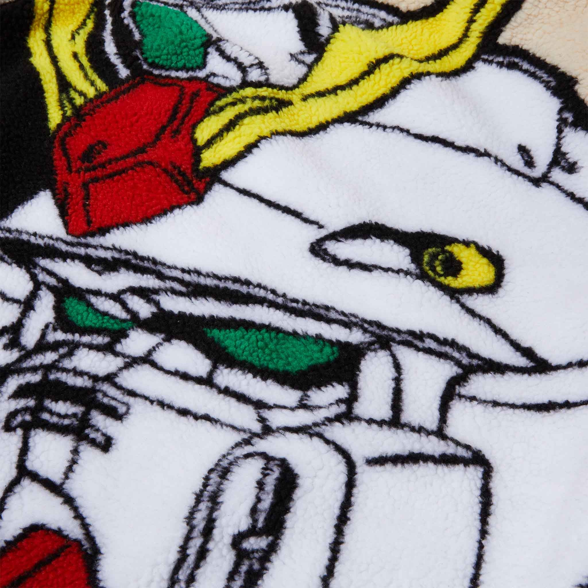 Huf - Gundam Wing Zero-One Sherpa Jacket - Natural - Image 3