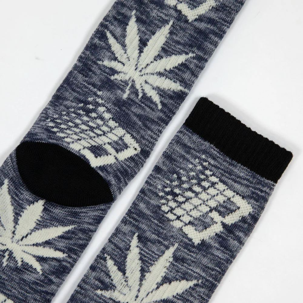 Huf - Huf x Bronze Plantlife Marled Socks - Black - Image 2