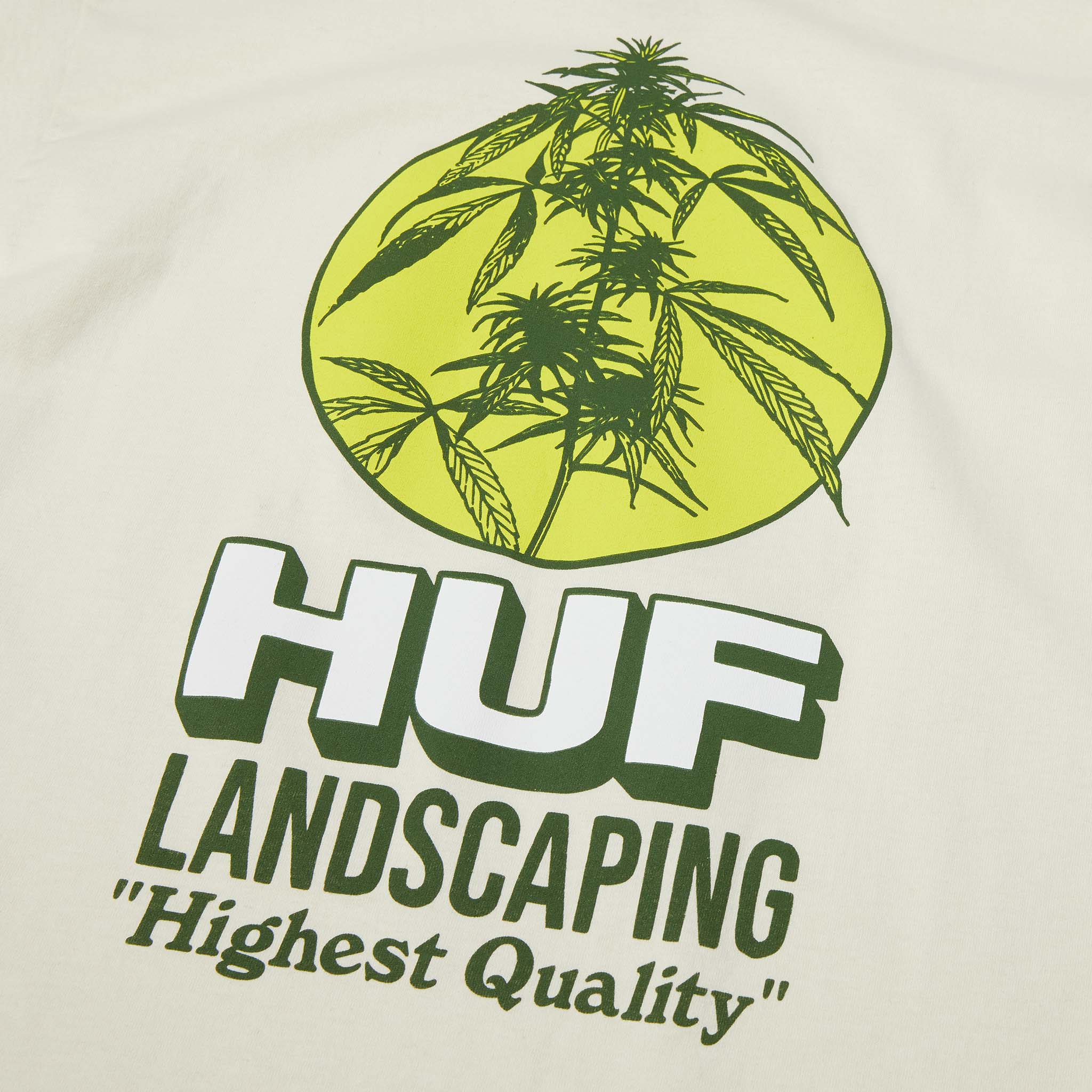 Huf - Landscaping T-Shirt - Bone - Image 4