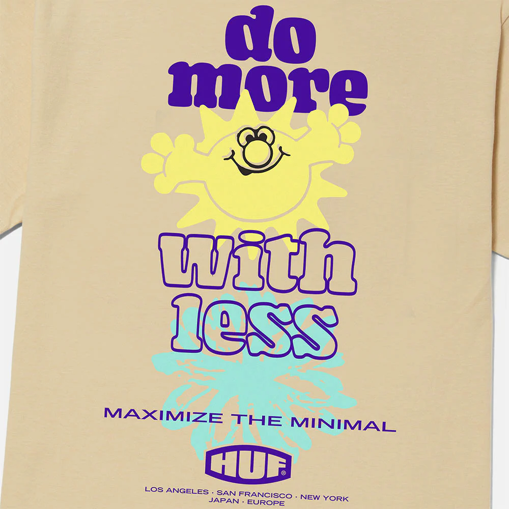 Huf - Maximize T-Shirt - Wheat - Image 3
