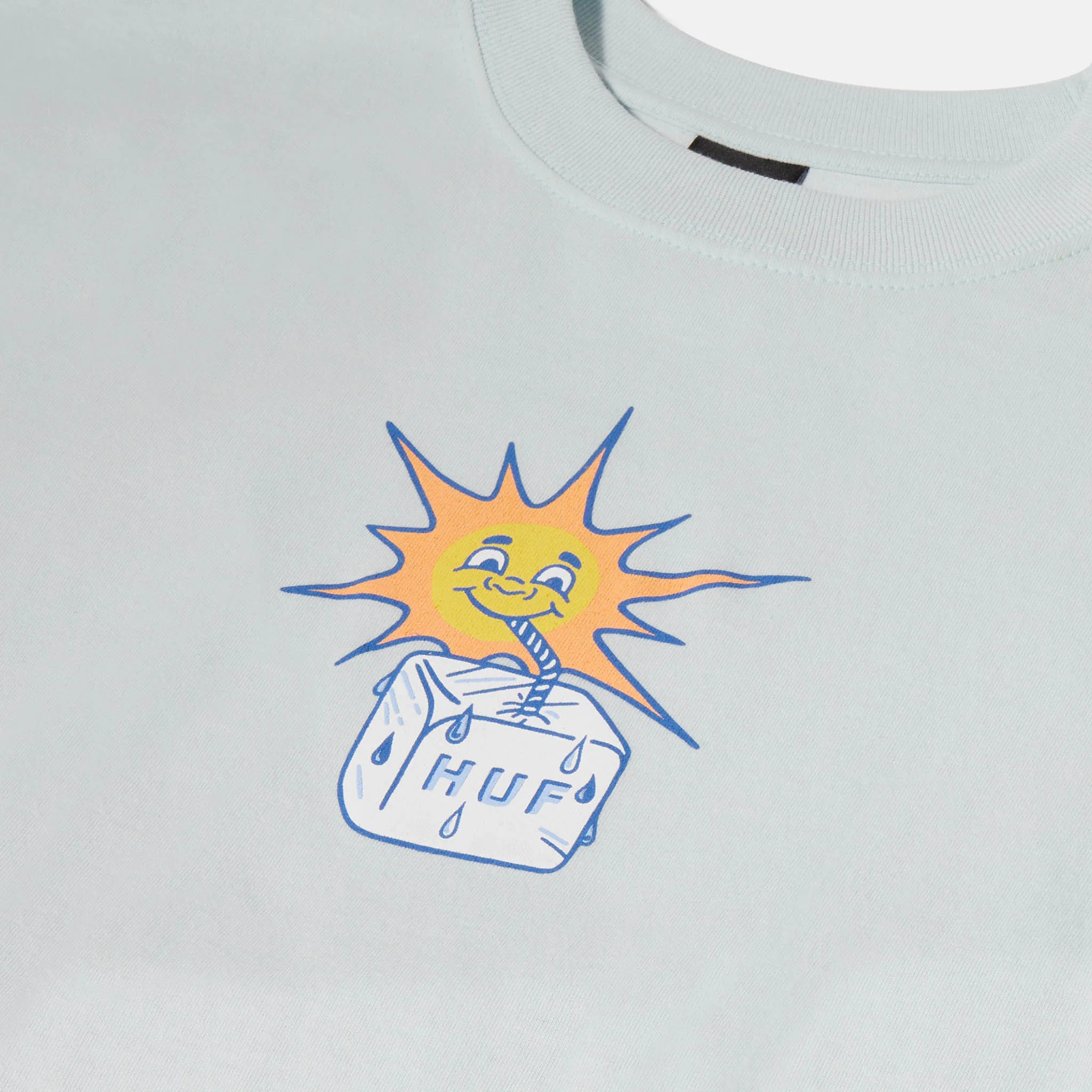 Huf - Sippin' Sun T-Shirt - Sky - Image 3