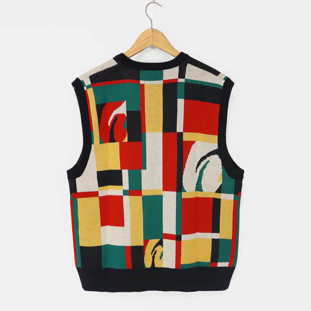 Huf - Sloane Knitted Sweater Vest - Multi - Image 3