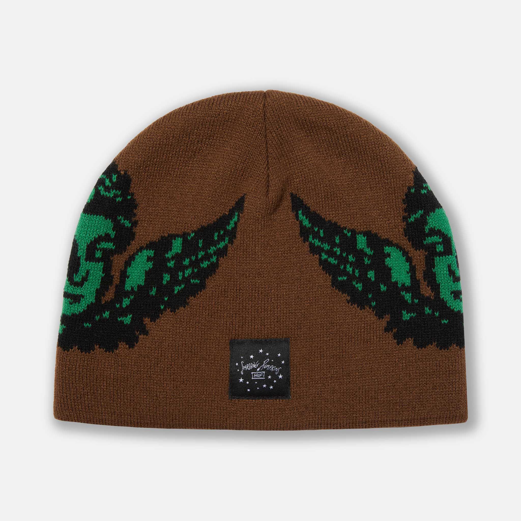 Huf - Smashing Pumpkins Cherub Skull Beanie - Brown
