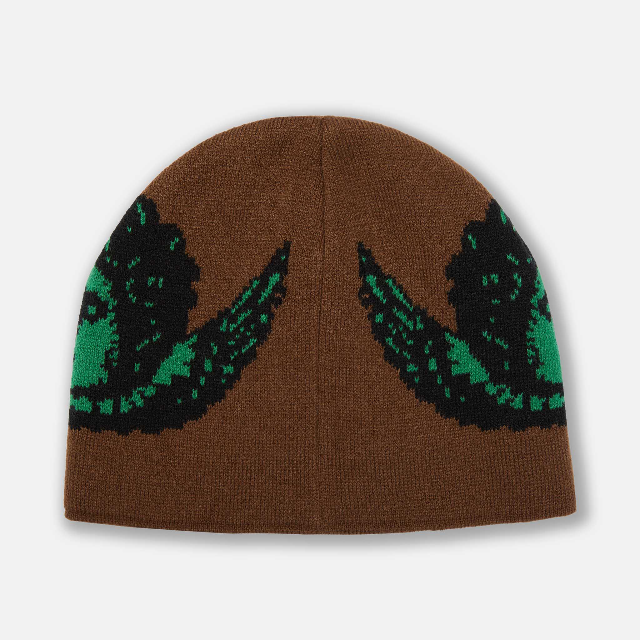 Huf - Smashing Pumpkins Cherub Skull Beanie - Brown - Image 2