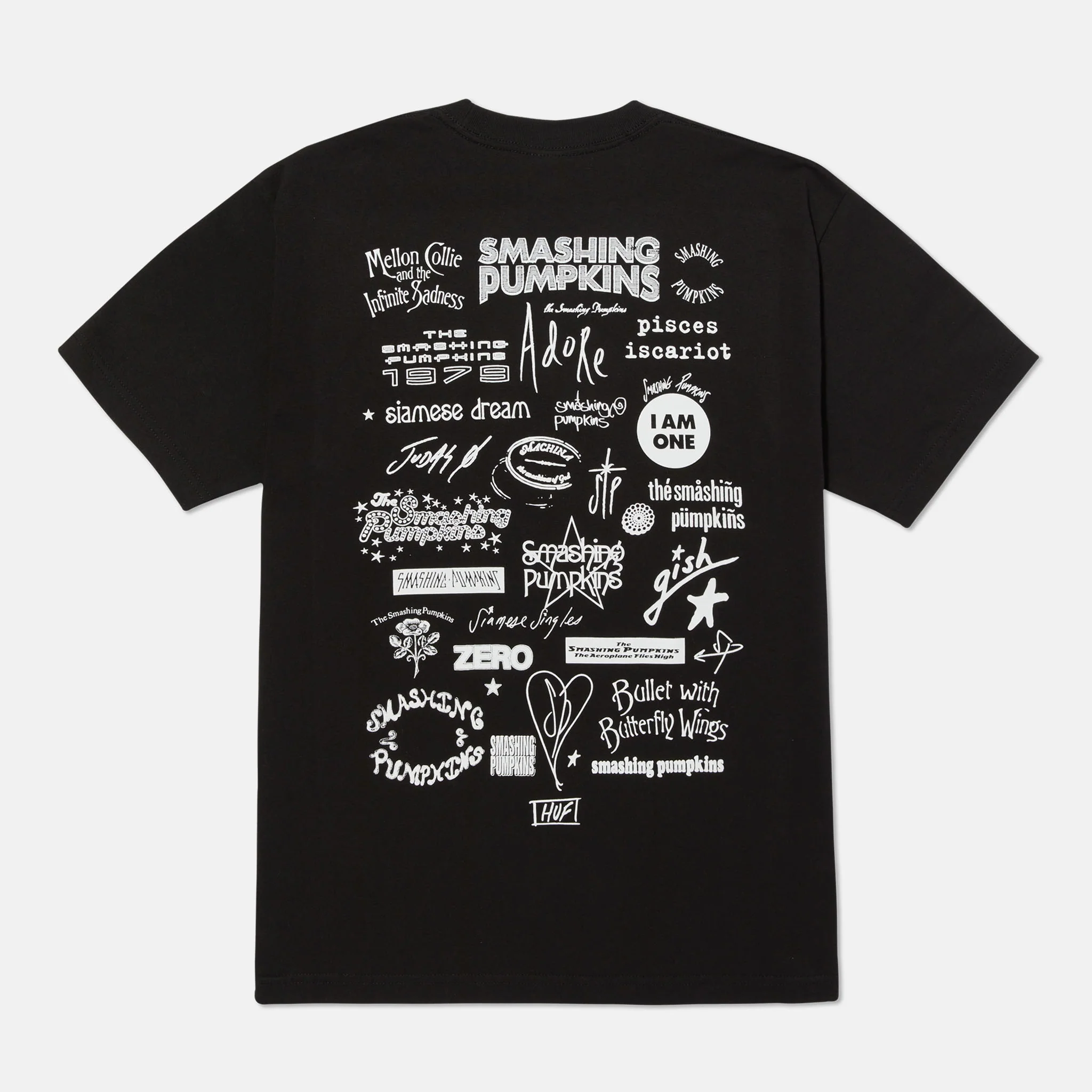 Huf - Smashing Pumpkins Pastichio Medley T-Shirt - Black - Image 2