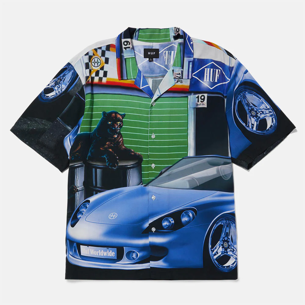 Huf - Trophy Resort Short Sleeve Shirt - Multi