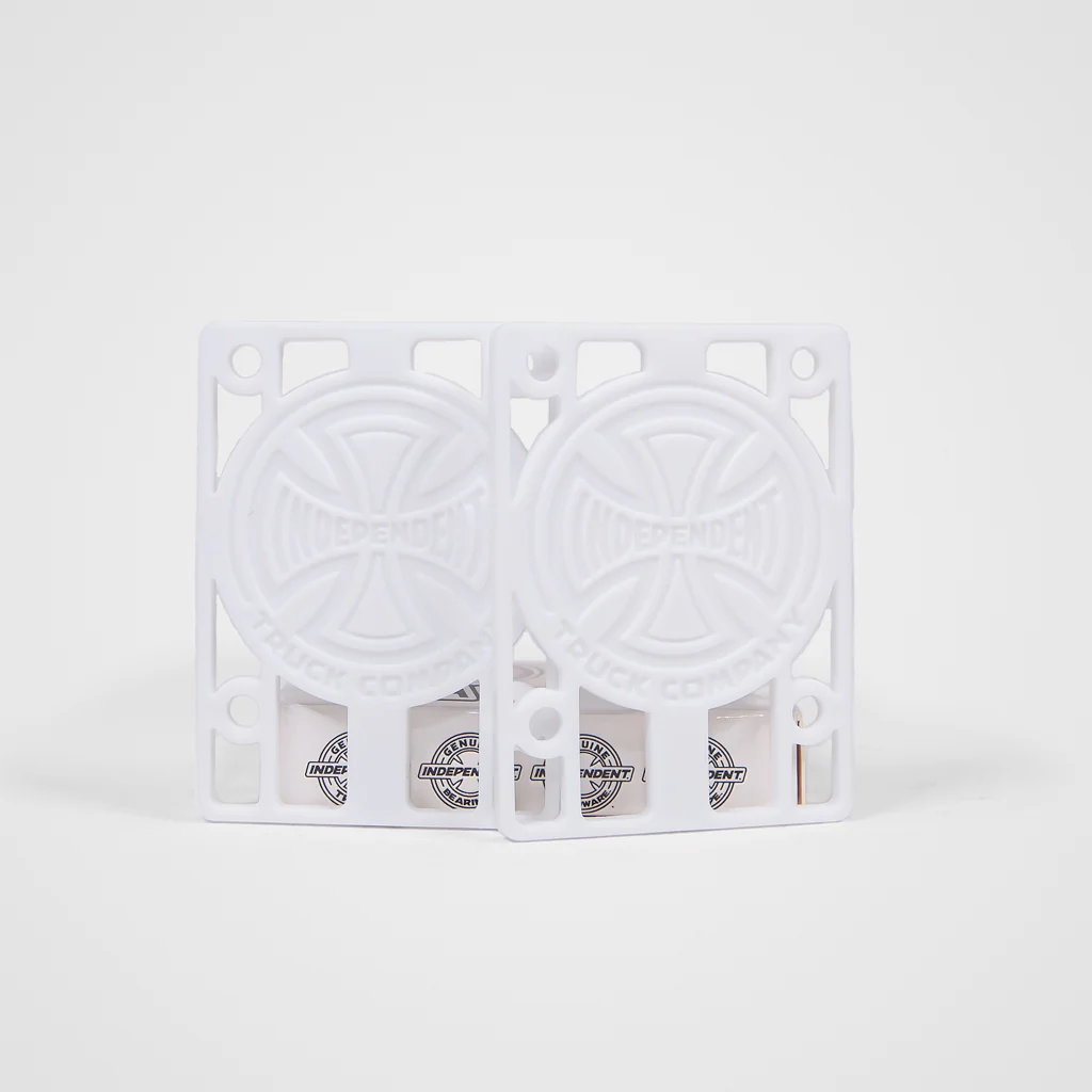 Independent Trucks - 1/8" Indy Riser Pads - White