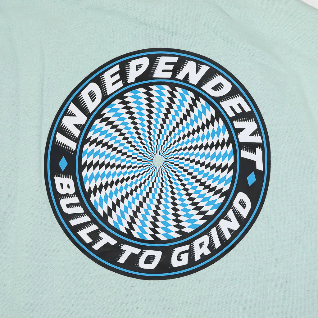 Independent Trucks - Abyss Pullover Hooded Sweatshirt - Ice Blue - Image 4