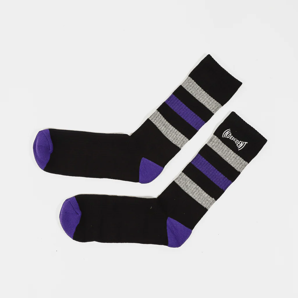 Independent Trucks - Span Stripe Socks - Black