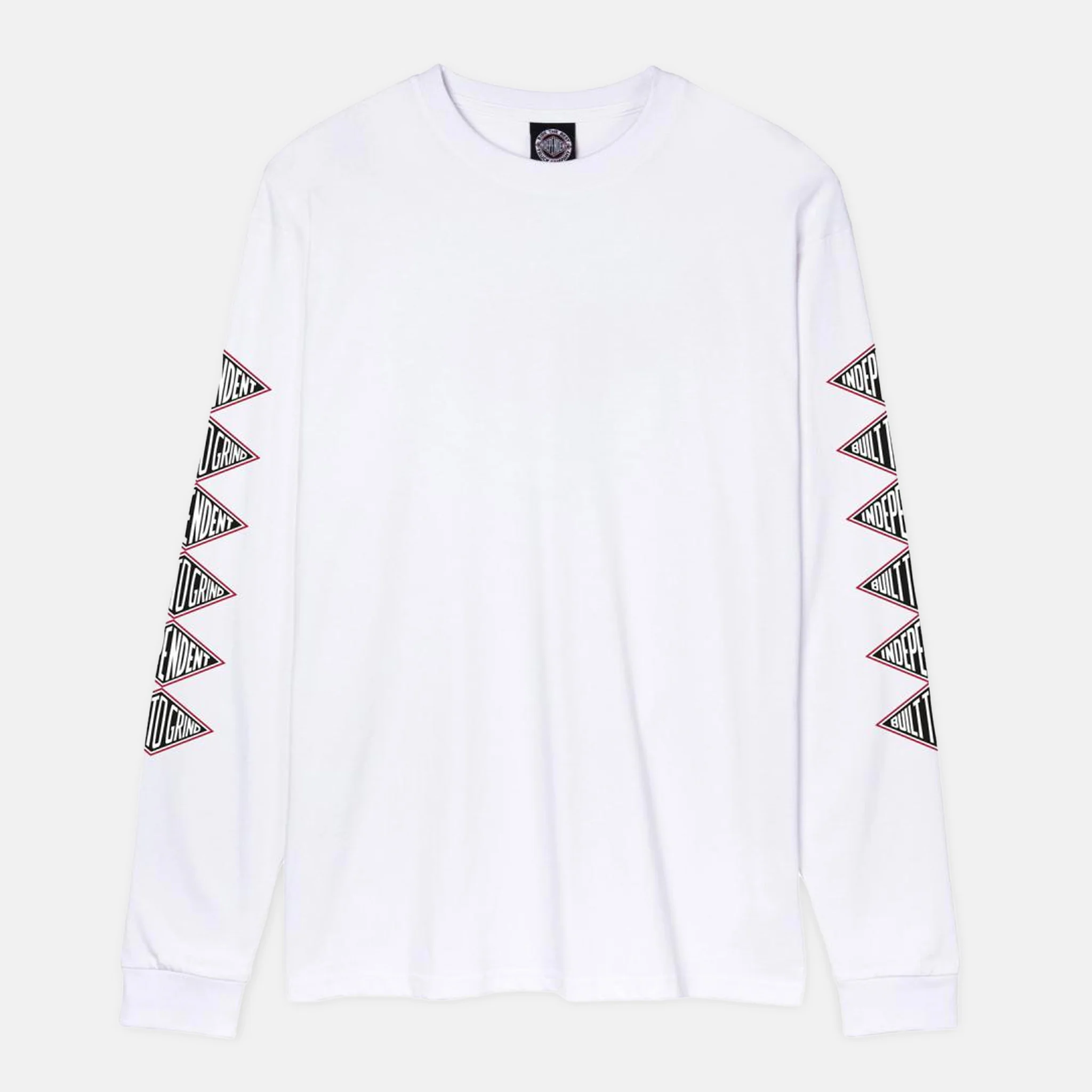 Independent Trucks - Built To Grind Eagle Summit Longsleeve T-Shirt - White - Image 2