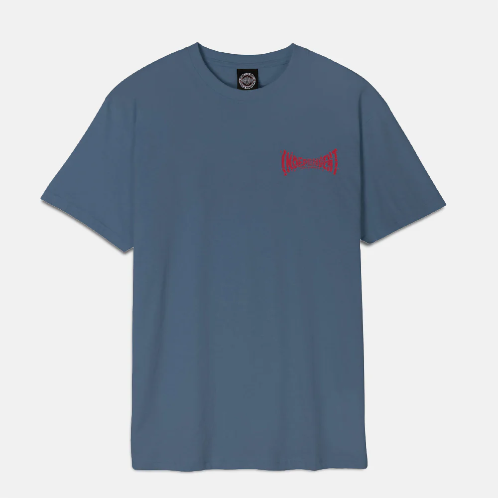 Independent Trucks - Shattered Span T-Shirt - Steel Blue - Image 2