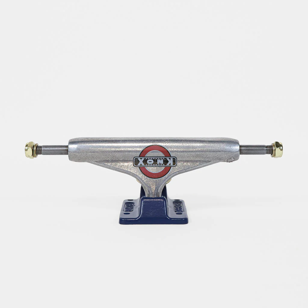 Independent Trucks - (Single) Tom Knox Indy 129 Forged Hollow Stage 11 Skateboard Truck - Raw / Navy