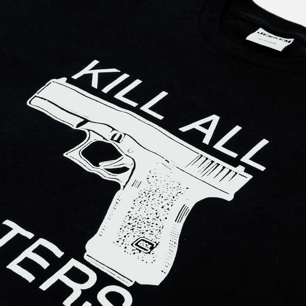 Jenkem Magazine - Kill All Skaters T-Shirt - Black - Image 2
