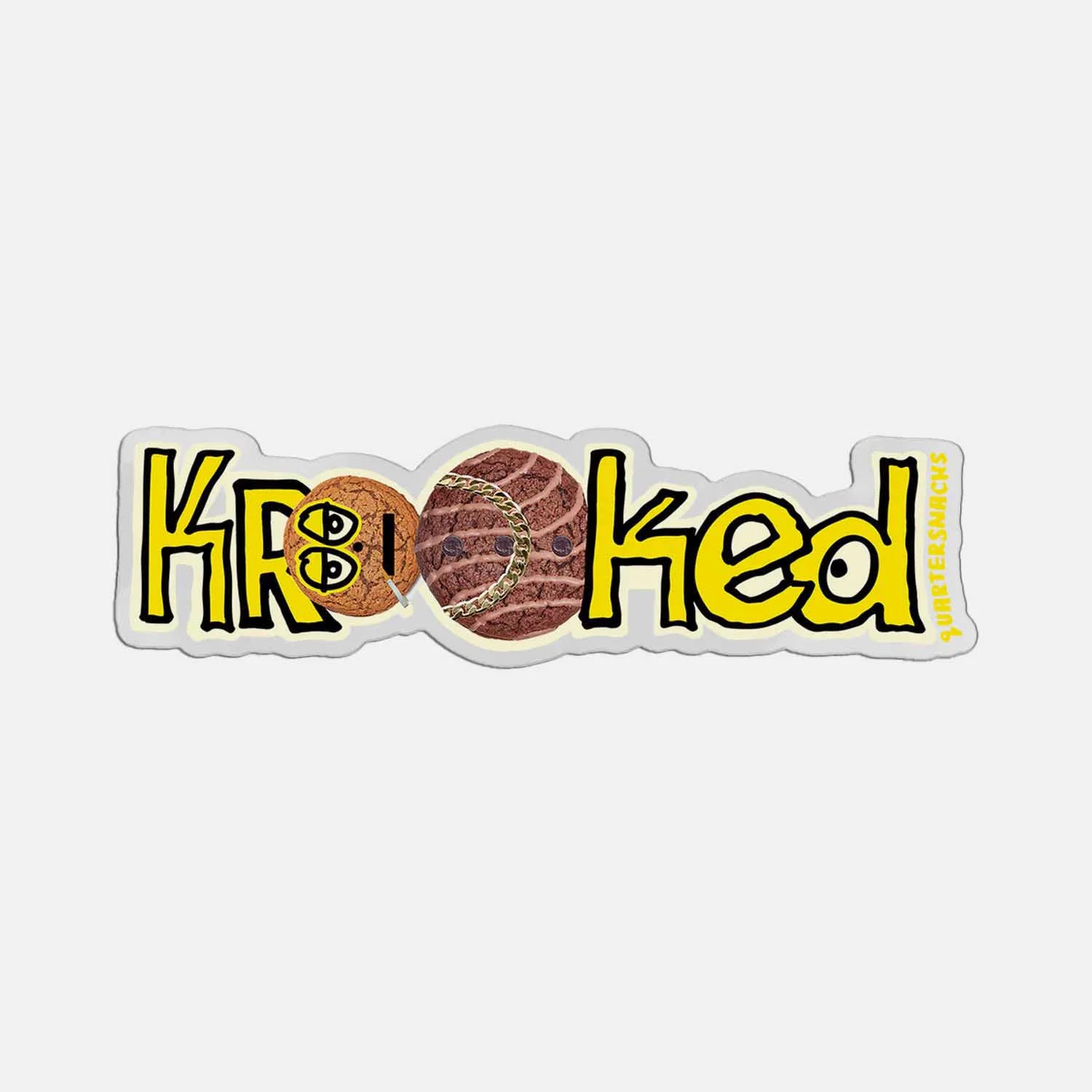 Krooked - 6" Quartersnacks Sticker