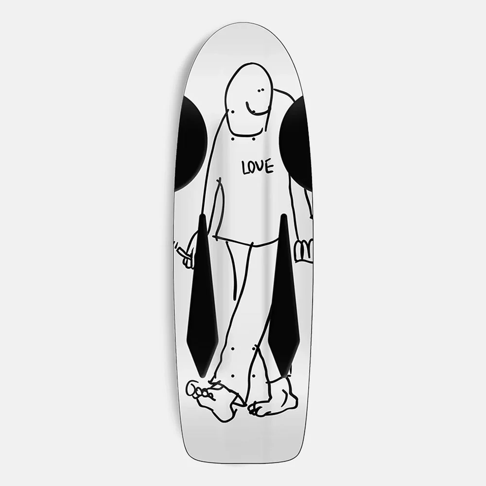 Krooked Skateboards - 10.75" Love Beamer Skate Shop Day (SSD) Skateboard Deck