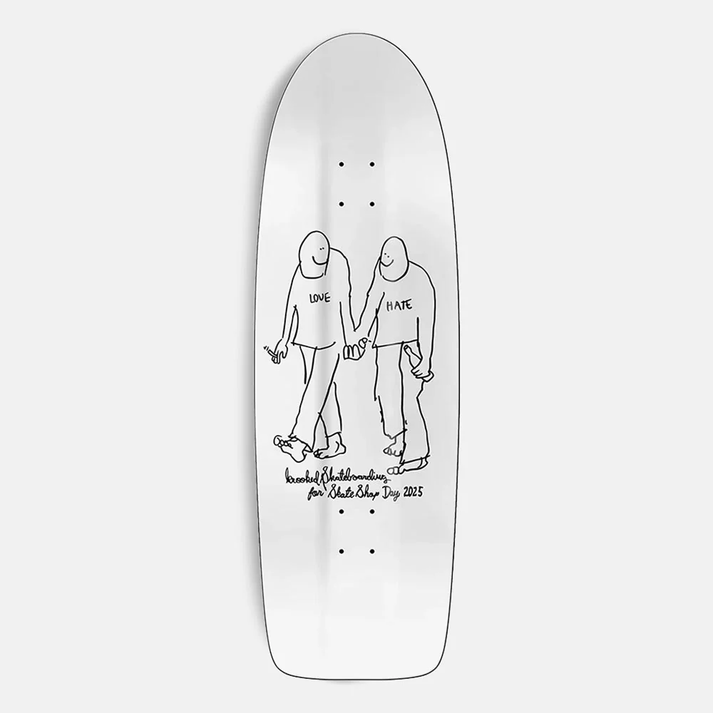 Krooked Skateboards - 10.75" Love Beamer Skate Shop Day (SSD) Skateboard Deck - Image 2