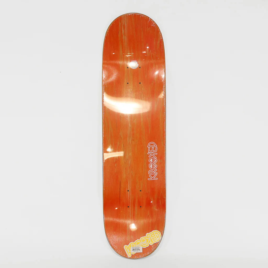 Krooked Skateboards - 8.5" Mermaid Skateboard Deck (Teal Stain) - Image 2