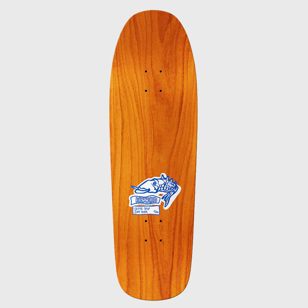 Krooked Skateboards - 9.81" 'Skate Shop Day' Gonz Colour Friend Skateboard Deck - Image 2