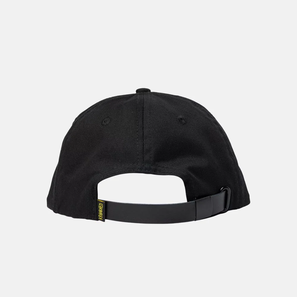 Krooked Skateboards - Eyes Snapback Cap - Black / Pink - Image 2