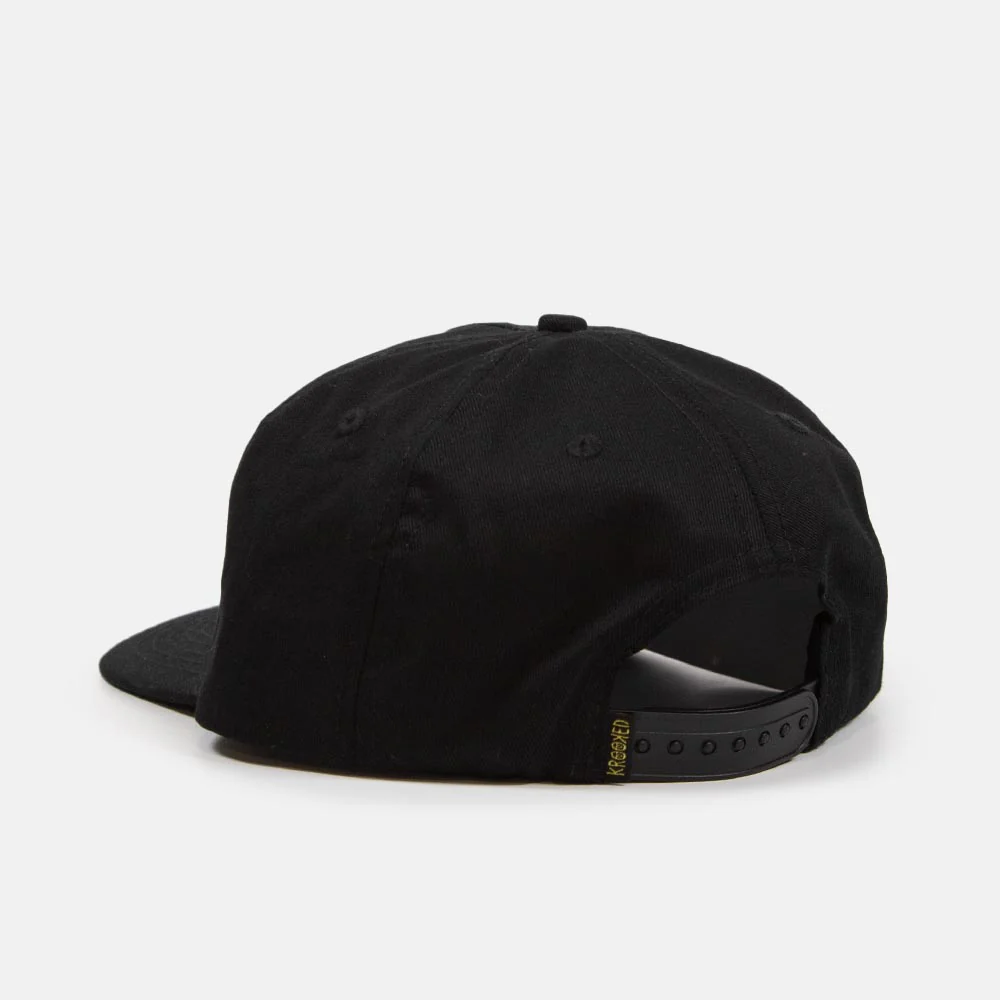 Krooked Skateboards - Fire Bird Snapback Cap - Black - Image 3