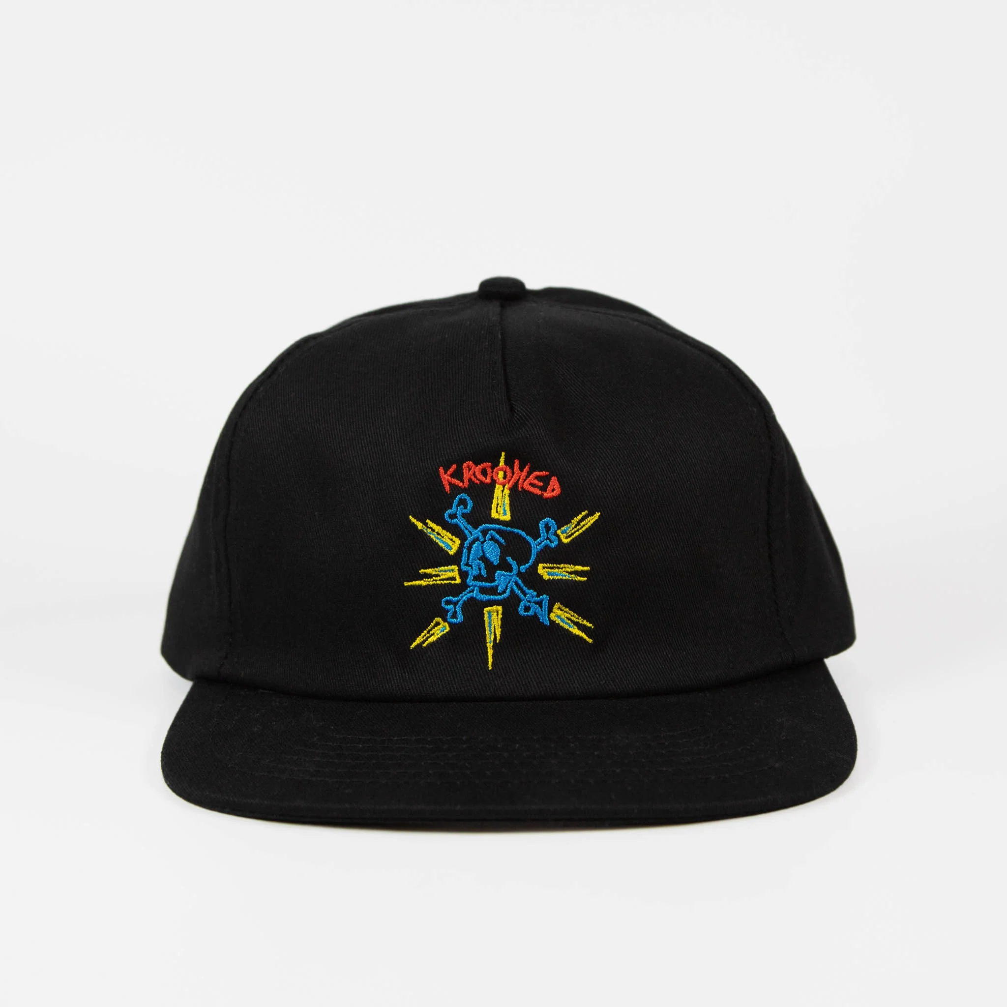 Krooked Skateboards - Skull Cap - Black - Image 2