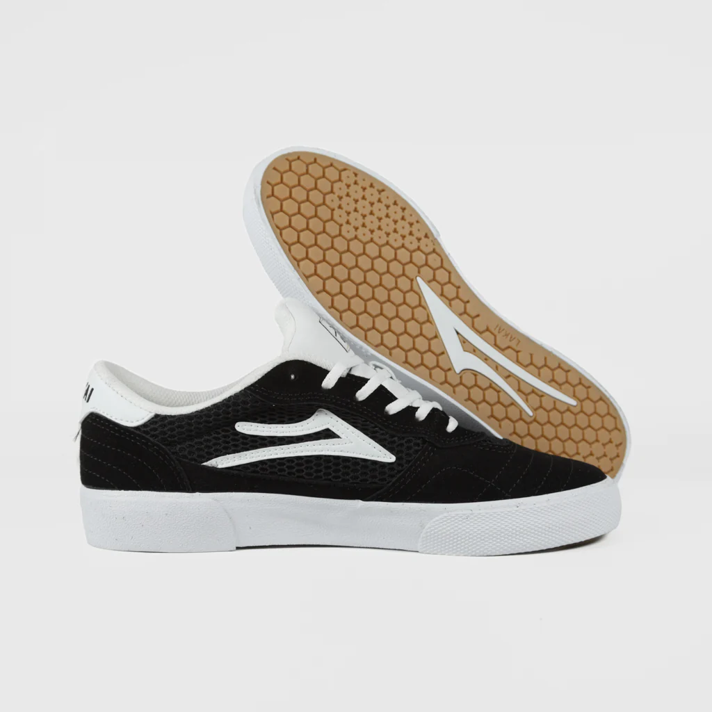 Lakai - Cambridge Shoes - Black / White - Image 3