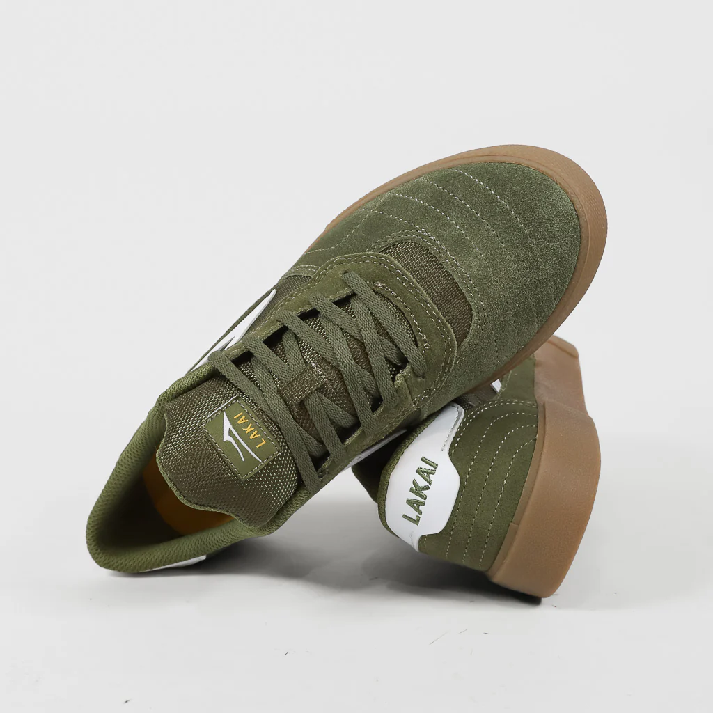Lakai - Cambridge Shoes - Olive / Gum - Image 4